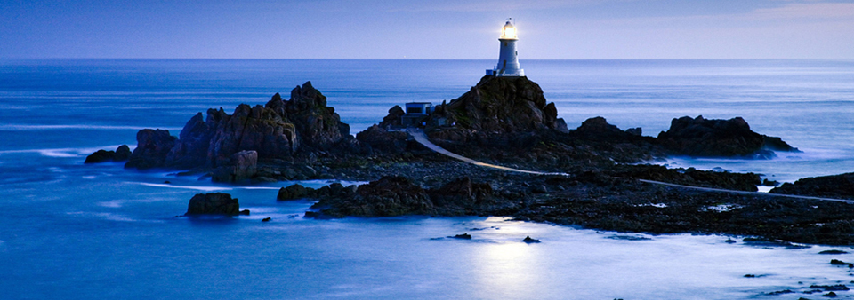 La Corbière Lighthouse, Jersey, Channel Islands, UK